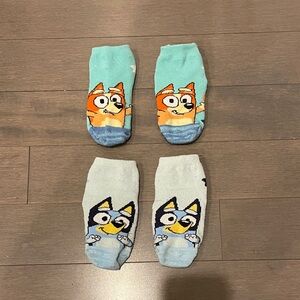 Kids Bluey Cartoon Character Socks